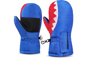 Kid's Gloves-Waterproof Windproof Warm Gloves for Skiing Cycling 3-8T