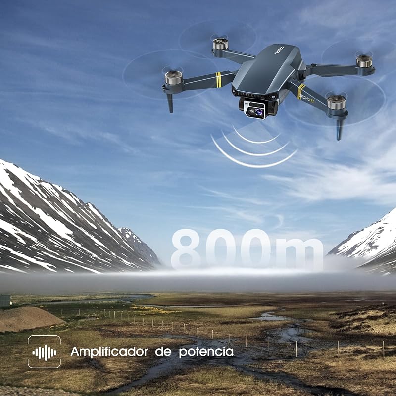 Dron con Cámara 4K HD, 84 Min de Vuelo (3 Baterías), Alcance de 800 m, Seguimiento Automático, Motor Brushless y Hover Automático – Ideal para Principiantes y Adultos — foto 7 de 7