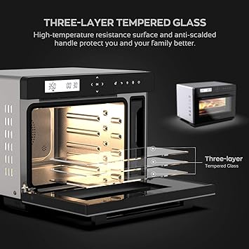 Amazon.com: F.Blumlein JU-3200 Horno de convección de vapor ...