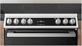 Hotpoint 60cm Double Electric Cooker with Catalytic Cleaning White view 5