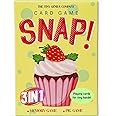 TGC Snap Cards 3-in-1 Summer Card Game Set for Kids – 3 Decks, Educational Memory Match & Creativity, 52 Durable Playing Cards for Ages 4 & Up, Fun Family Game Night, Travel-Friendly, Screen-Free Play
