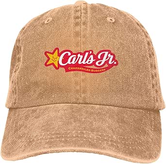 Adjustable Carl's-Jr Baseball Hat Unisex Cap One Size at Amazon Men’s Clothing store