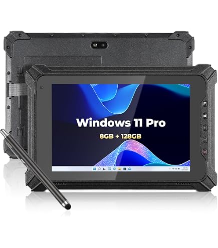 Amazon.com : RUGLINE Rugged Tablet PC Windows 11 Enterprise, New