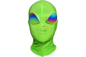 Stegosaurus Alien Mask Halloween Mask Cosplay ET Costume Halloween Party for Adult and Children，New Upgrade