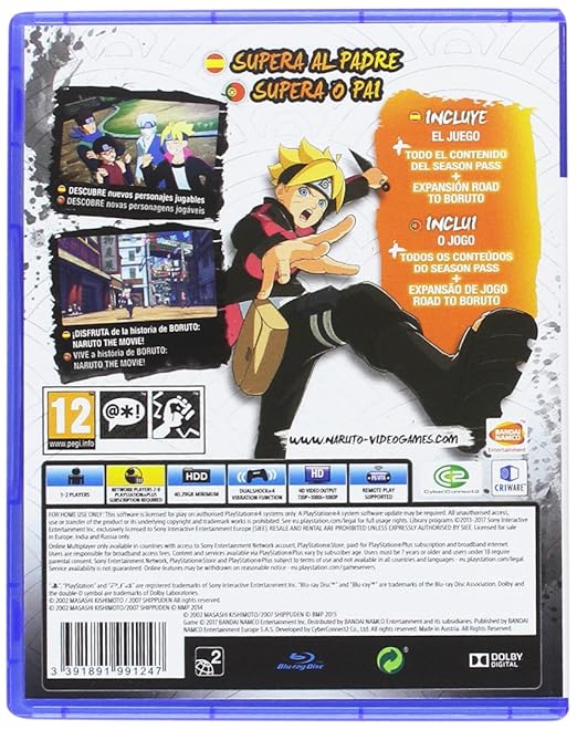 Naruto Shippuden Ultimate Ninja Storm 4 Vag Till Boruto 1247 Amazon Se Video Games