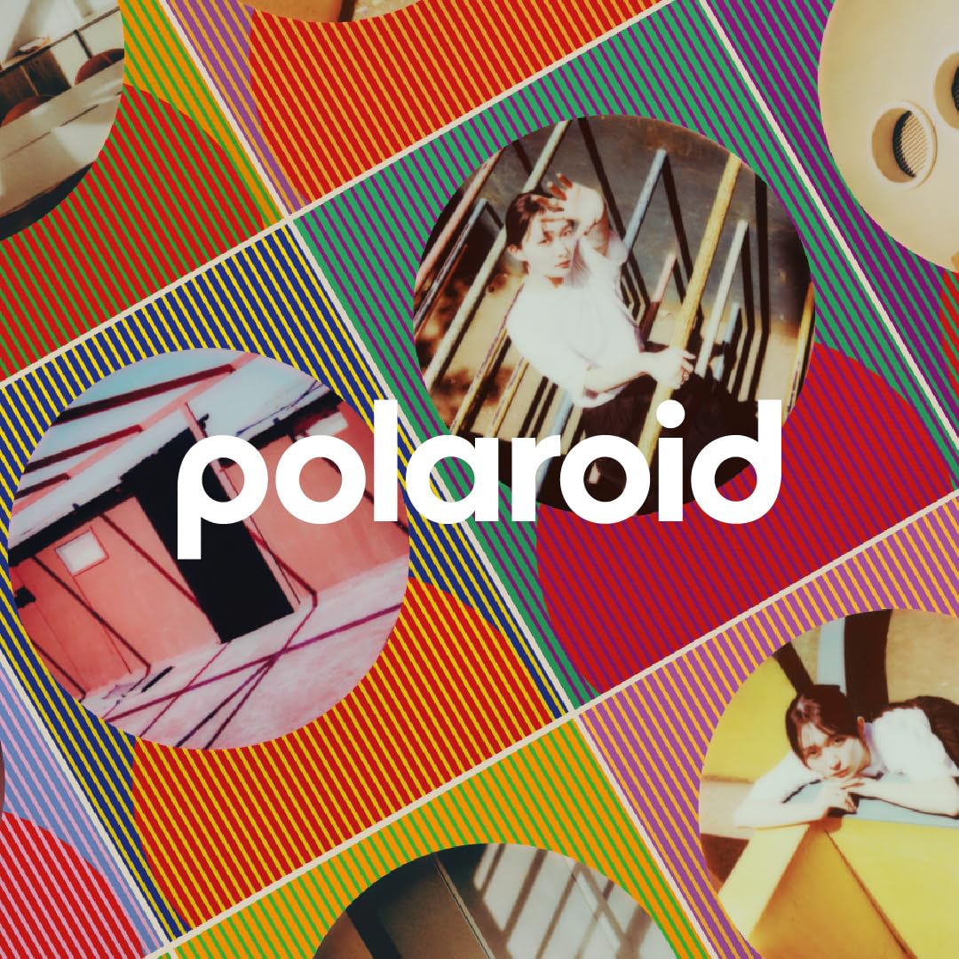 Polaroid Color I-Type Film - Retinex Edition Round Frame - Double Pack (16 Photos) (6285)