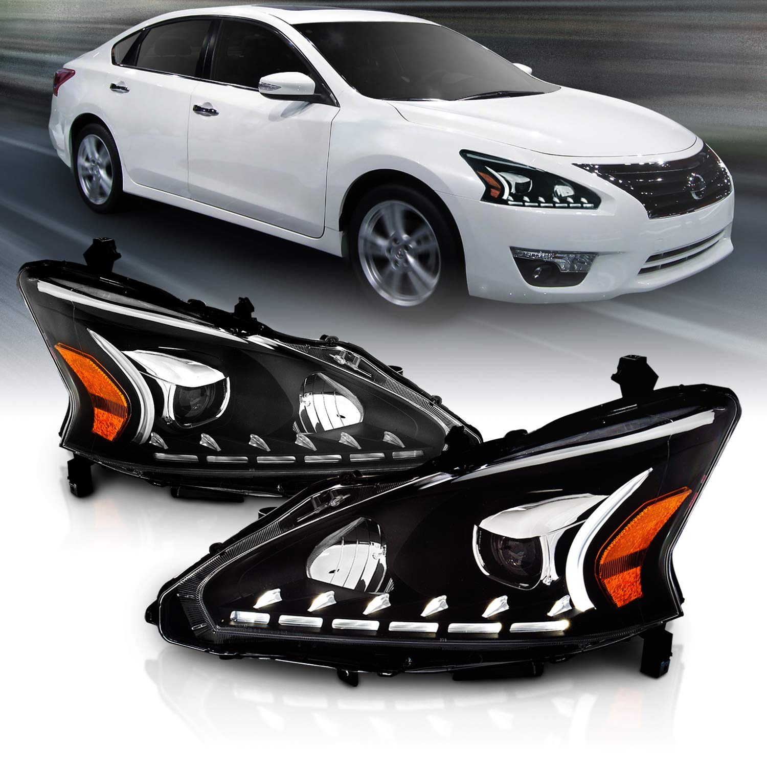 2015 nissan altima headlights dim