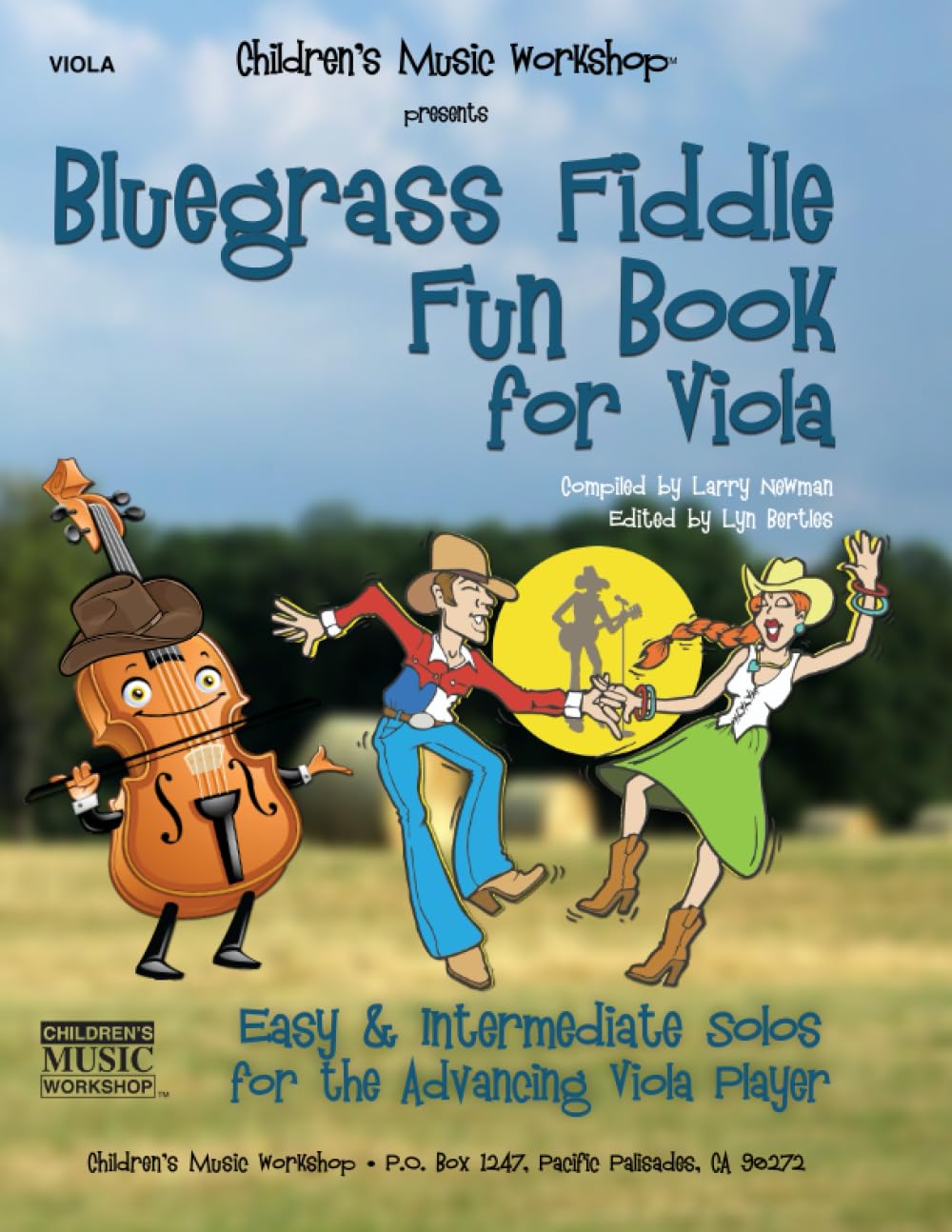 Bluegrass Fiddle Fun Book for Viola: Easy & Intermediate Solos for the Advancing Viola Player (Bluegrass Fun Books)