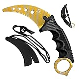 Falcon 7.5" Tactical Fixed Blade Traininer, No