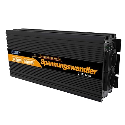 Inversor 12v 220v onda pura convertidor 3500w ONDA PURA con ...
