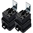 Song Chuan Automotive Relay, 12VDC 30 A, Weatherproof Replace HELLA # GM 12193611 (Pack of 2)