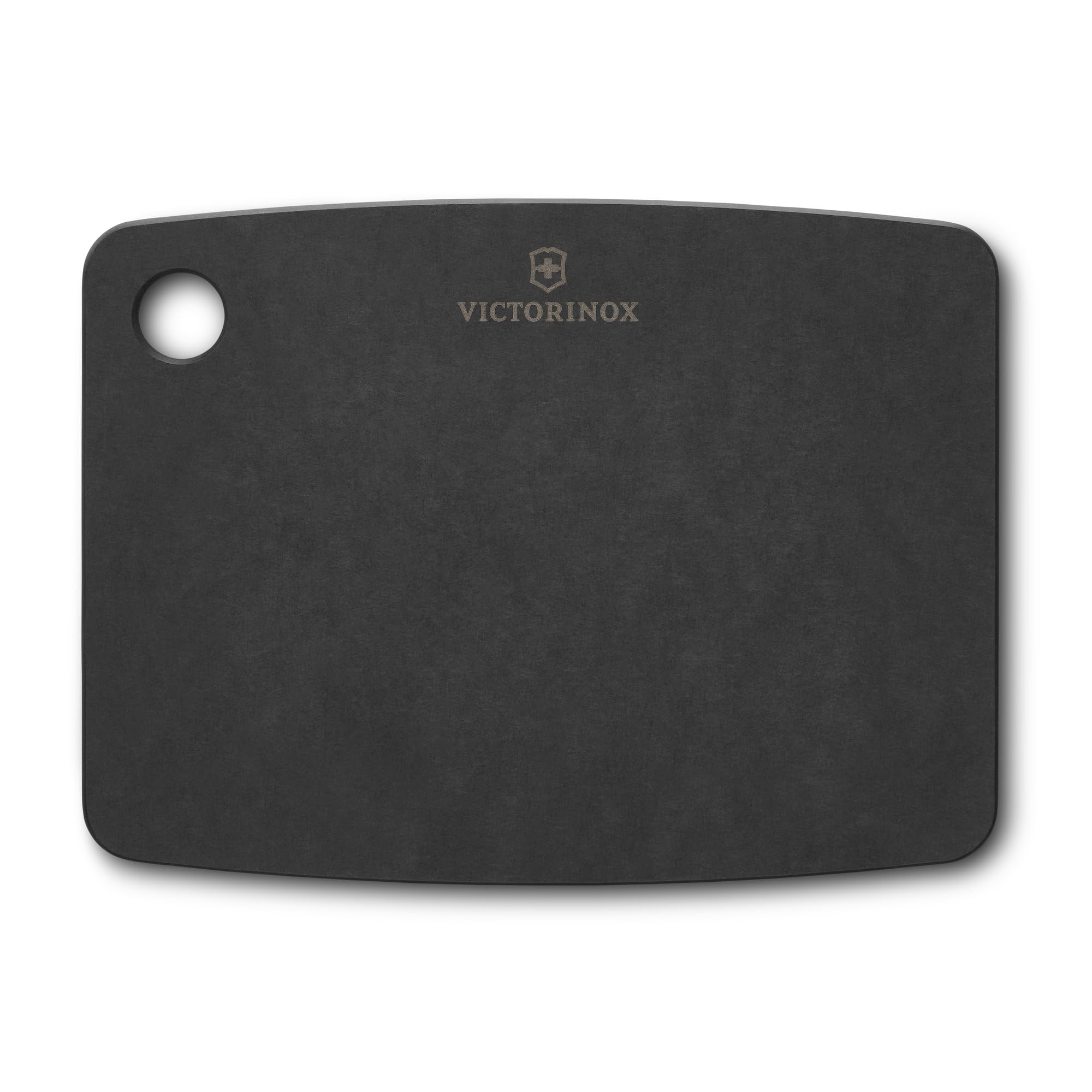 Victorinox Cutting Board XS (20.3 x 15.2 x 0.6), Chopping Board for Carving Meat or Vegetables, Dishwasher Safe, Black