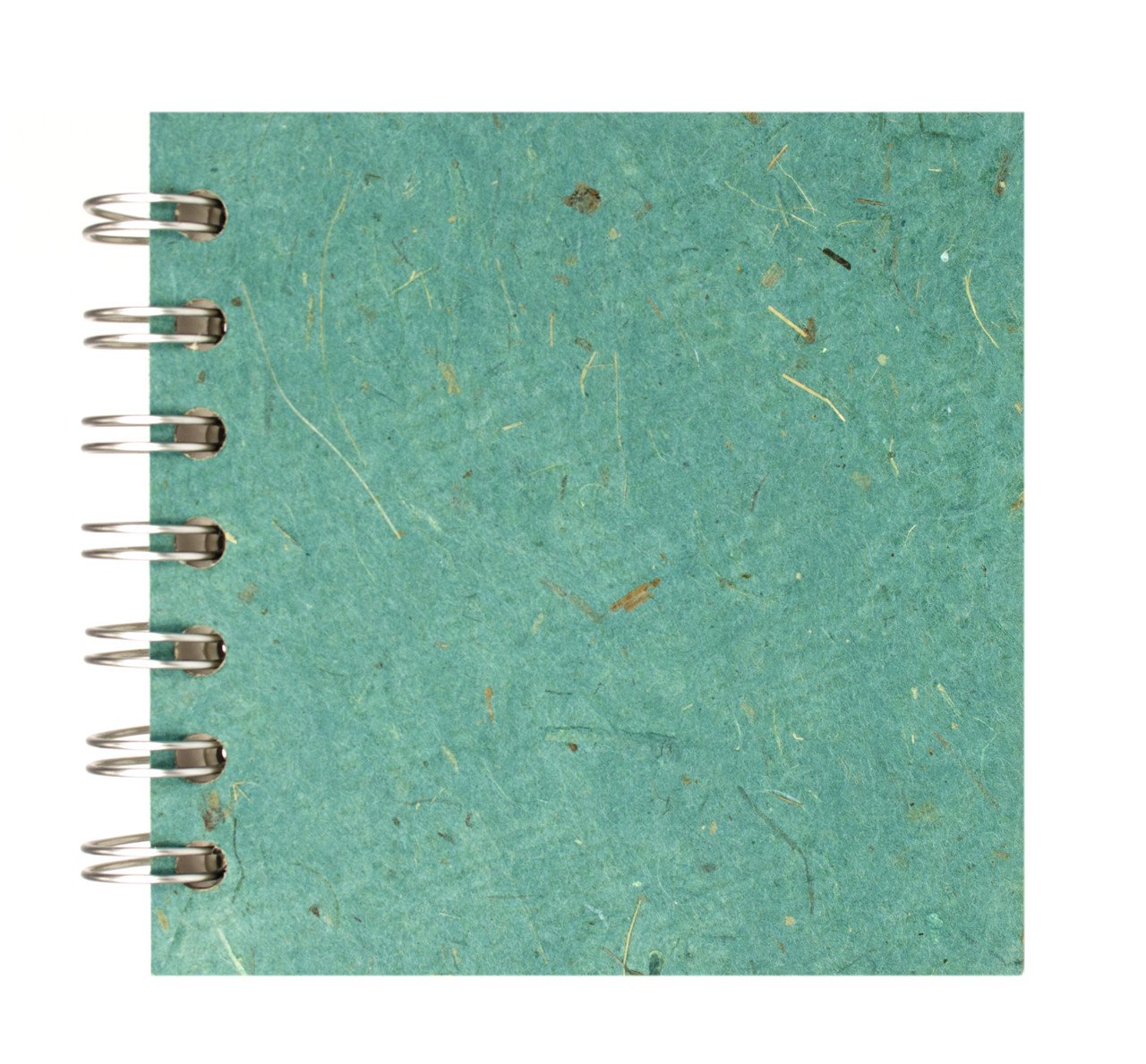 Zen Pink Pig, 4 x 4 Inch Square Sketchbook | 35 White Sheets, 100 Pound | Turquoise
