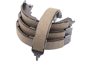 AM AUTOPARTS Rear Parking Brake Shoe Set Compatible with 2015-2022 Chevrolet Colorado GMC Canyon