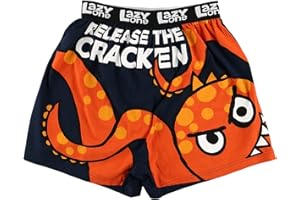 Lazy One Funny Animal Boxers, Novelty Boxer Shorts, Hunorous Kids' Underwear, Gag Gifts for Boys