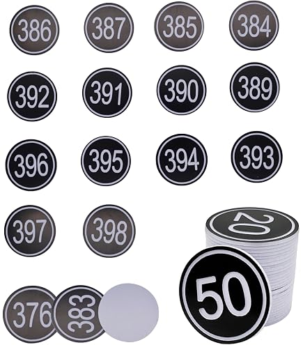 Locker Number Signs