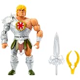 Masters of the Universe Origins Action Figure &amp; Accessory, Rise of Snake Men Armor He-Man &amp; Mini Comic Book, 5.5 inch