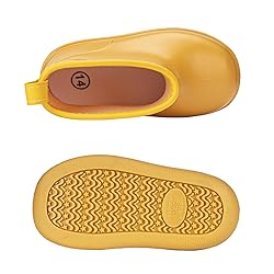 Tree Grandpa Yellow Toddler Rain Boots Size 10 Baby