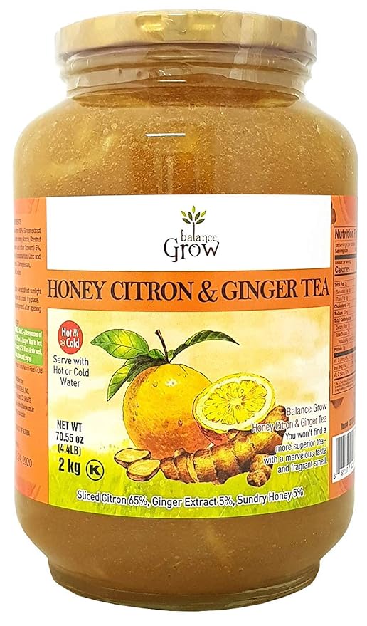 Honey Citron and Ginger Tea (4.4 LB) Grocery & Gourmet Food