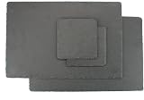 Maison & White Natural Slate Placemats & Coasters 8pc Set view 7