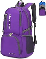 MAXTOP 40L Lightweight Foldable Backpack Water Resistant for Men Women Kids view 1