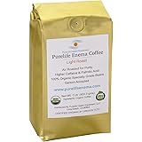 Purelife Enema Coffee - Organic - Light"Air" Roast - Ground - Mold & Fungus Free -1 Lb - Gerson Accepted