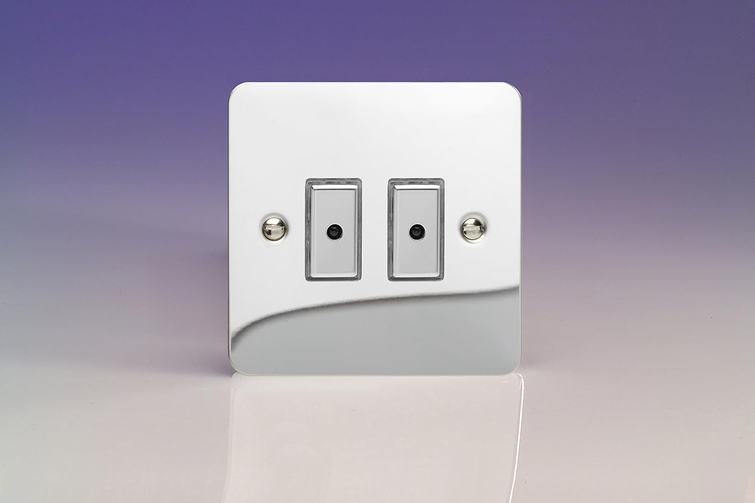 Varilight 2Gang 1Way Remote/Tactile Touch Control Master LED Dimmer