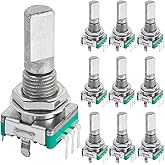 DIYhz 10 Pcs EC11 Rotary Encoder Dode Switch Audio Digital Potentiometer with Switch - 20MM