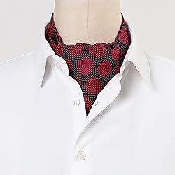 Allegra K Cravat Ties for Men Polka Dots Cravat