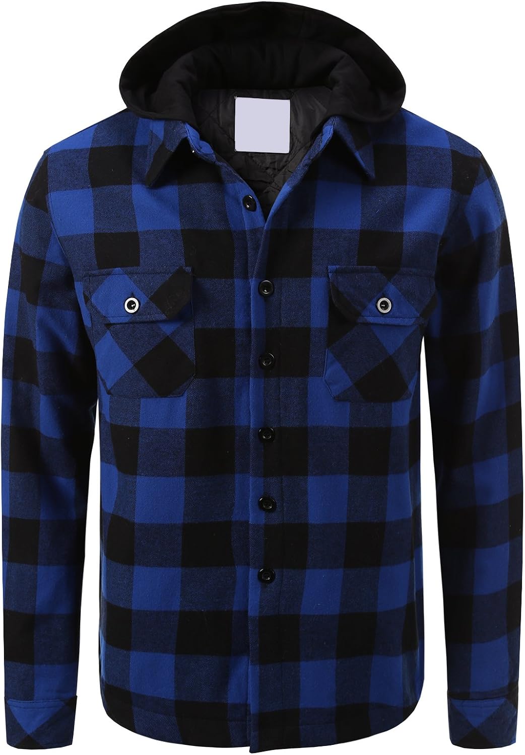 flannel mens jacket with hood
