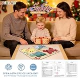 Airlab Wooden Ocean Puzzles 4 Pack Toddler Education Travel Toys 1 2 3 Years view 7