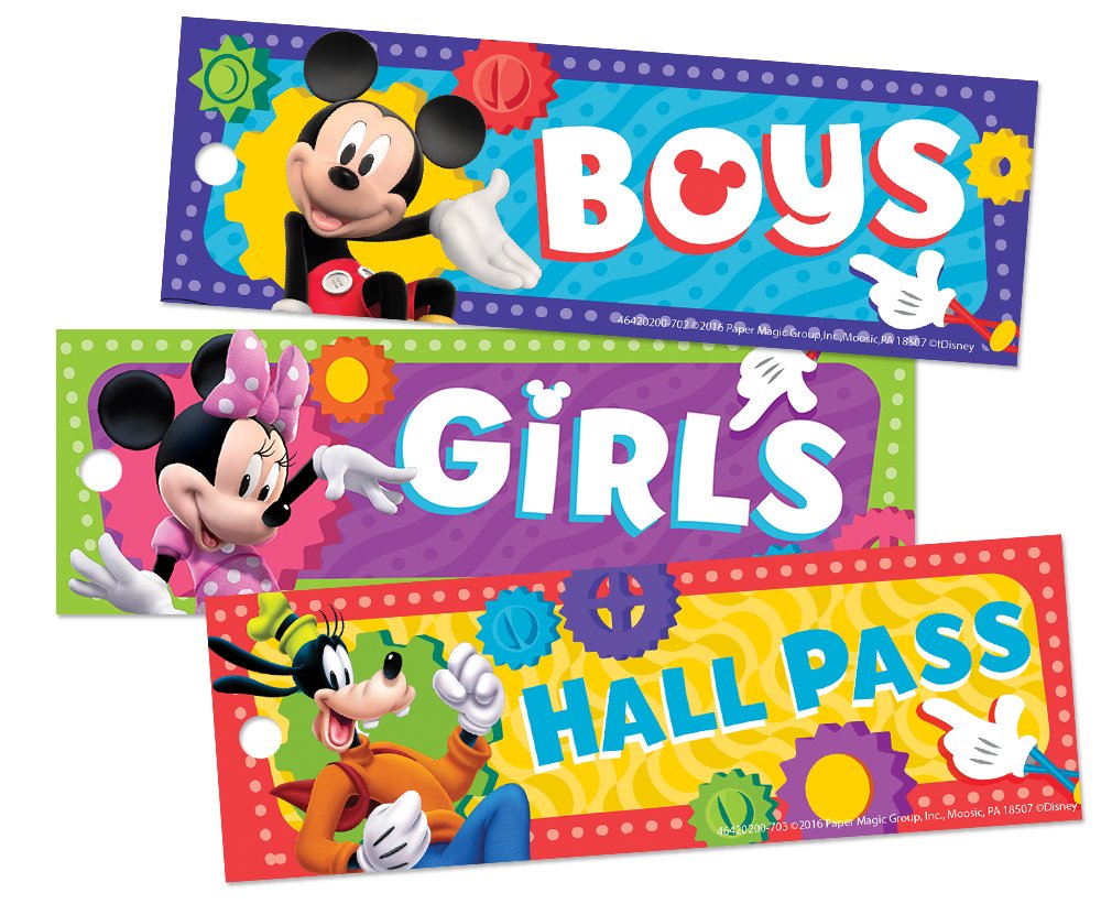 Best Eureka Back To School Disney Mickey Mouse Silhoutte