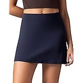 Colorfulkoala Dreamlux Tennis Skirt with Inner Shorts Pockets High Waisted Casual Athletic Golf Skort for Women
