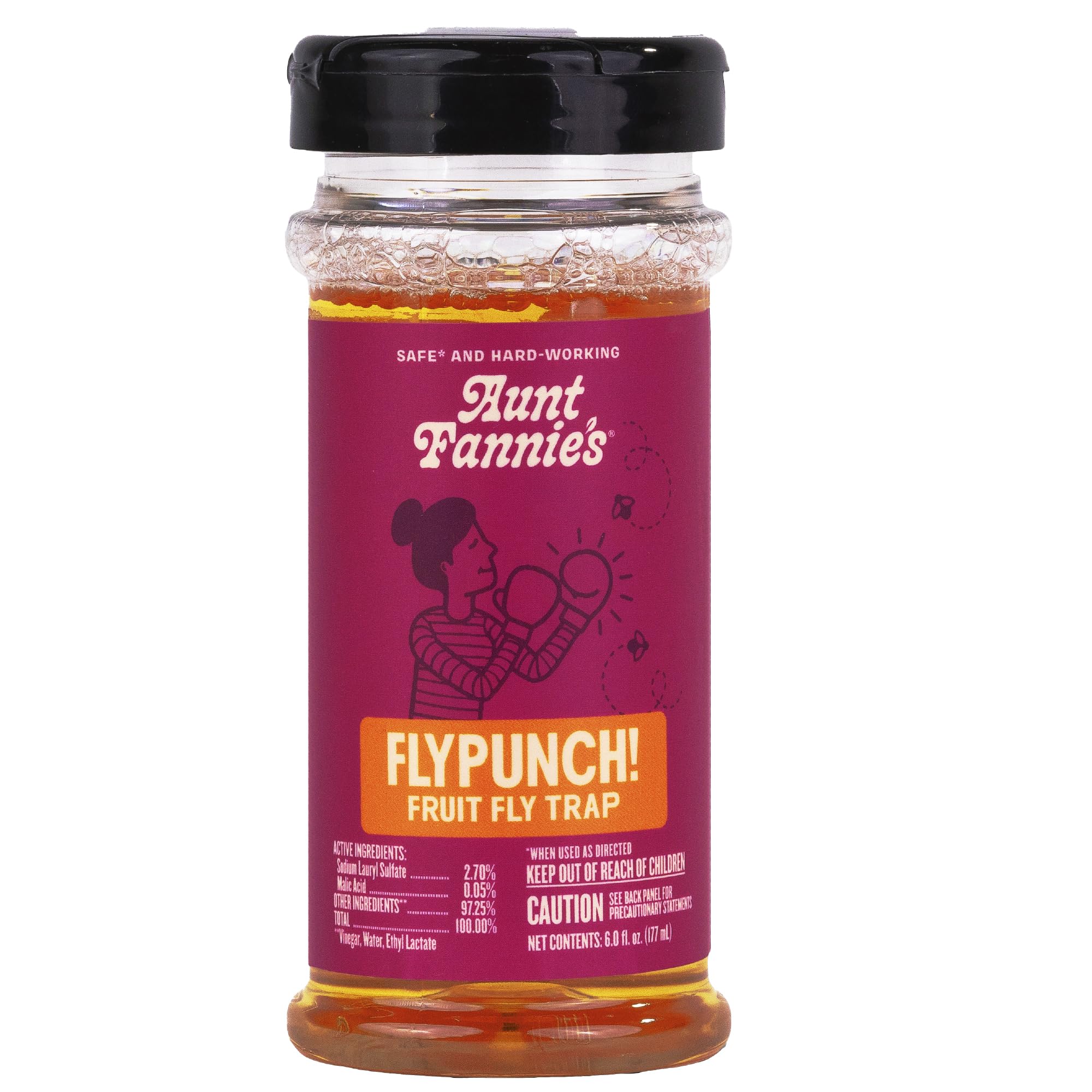 Aunt Fannie's FlyPunch! Fruit Fly Trap