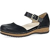 Dansko Mae Mary Jane for Women - Dual-Density Cork/EVA Midsole and Lightweight Rubber Outsole Provide Durable and Comfortable Ride on Patented Stapled Construction