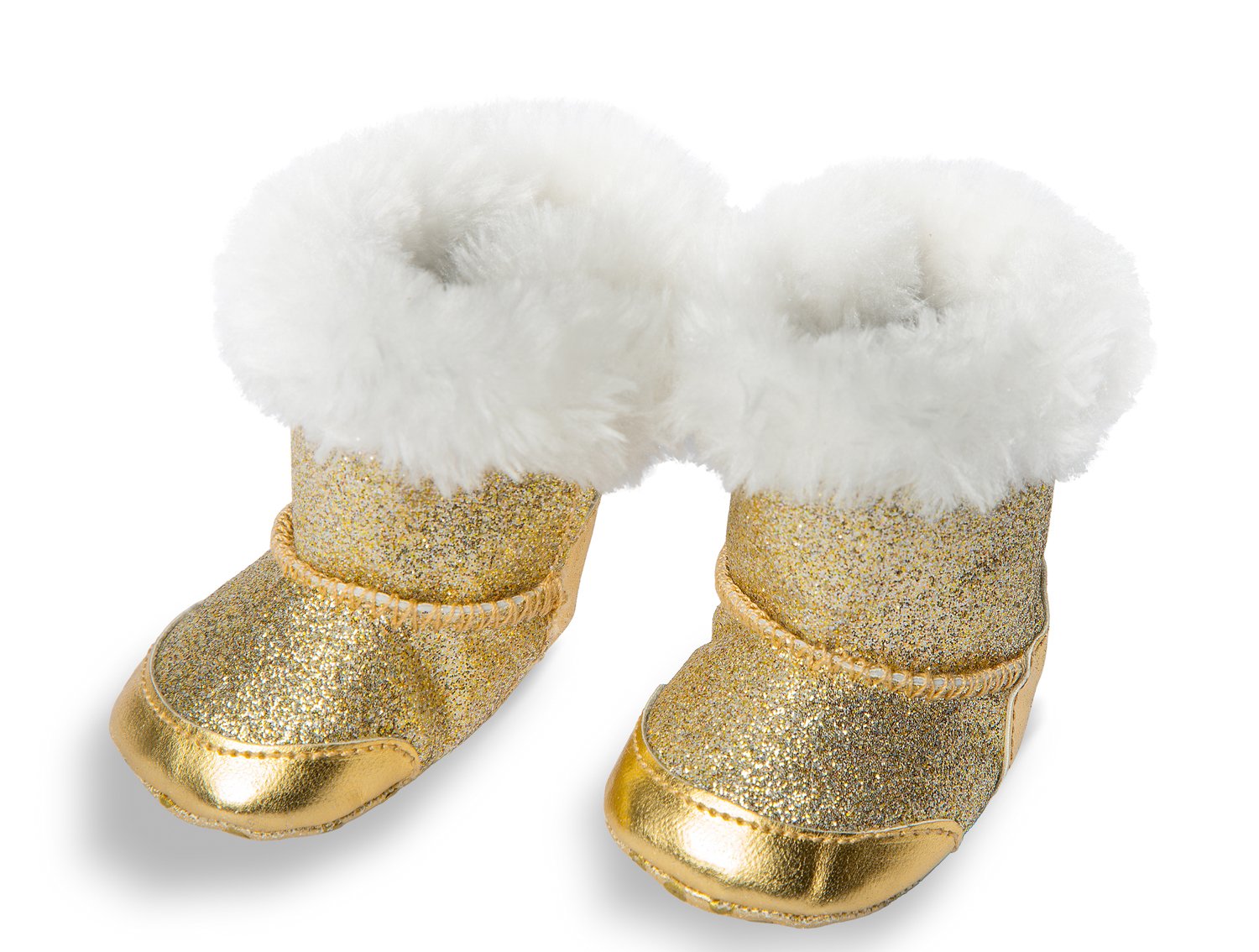 Heless 840 Gold Boots for Dolls, Size 35 – 45 cm