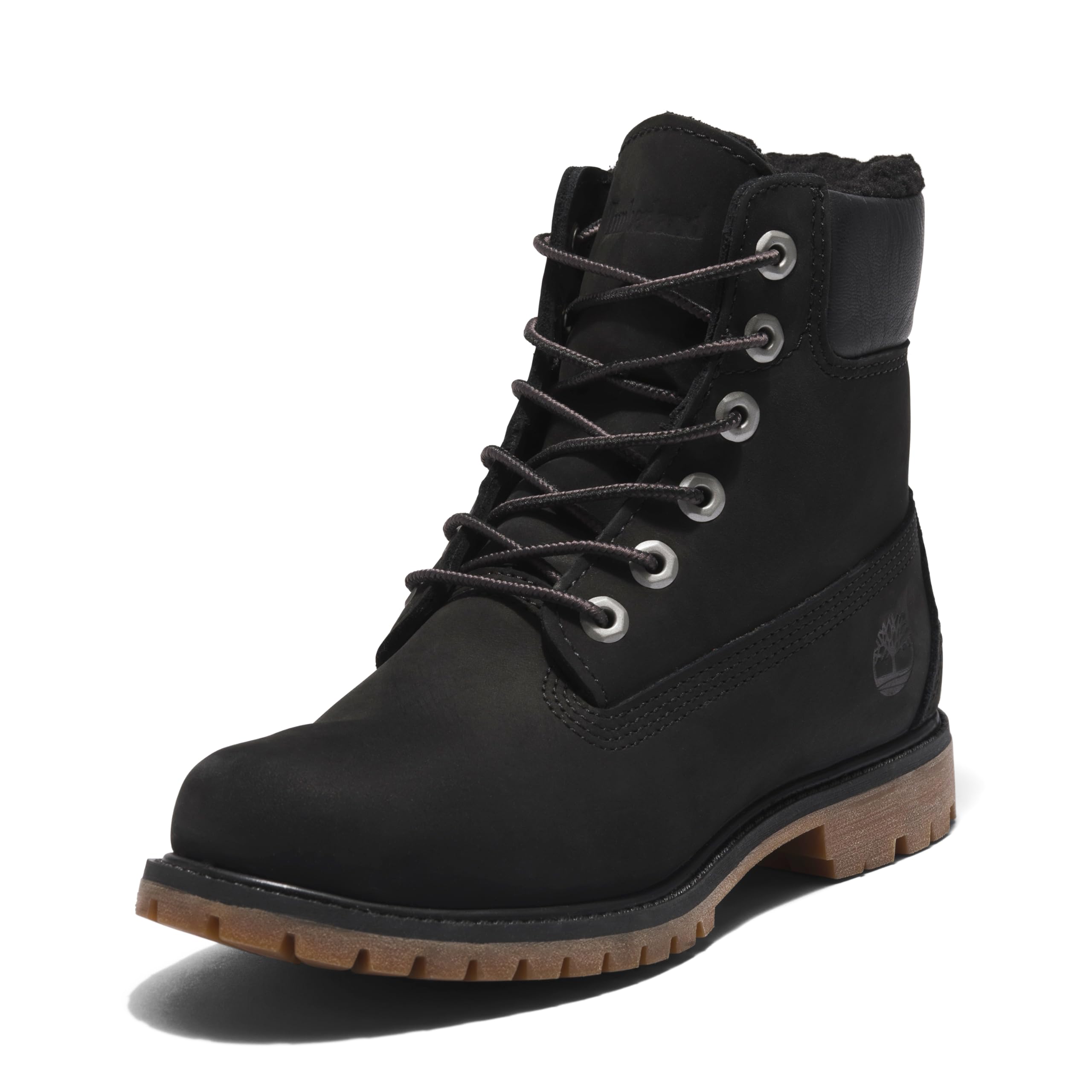 Timberland Women’s 6″ Premium Waterproof Boot, Black-New 2024, 8.5