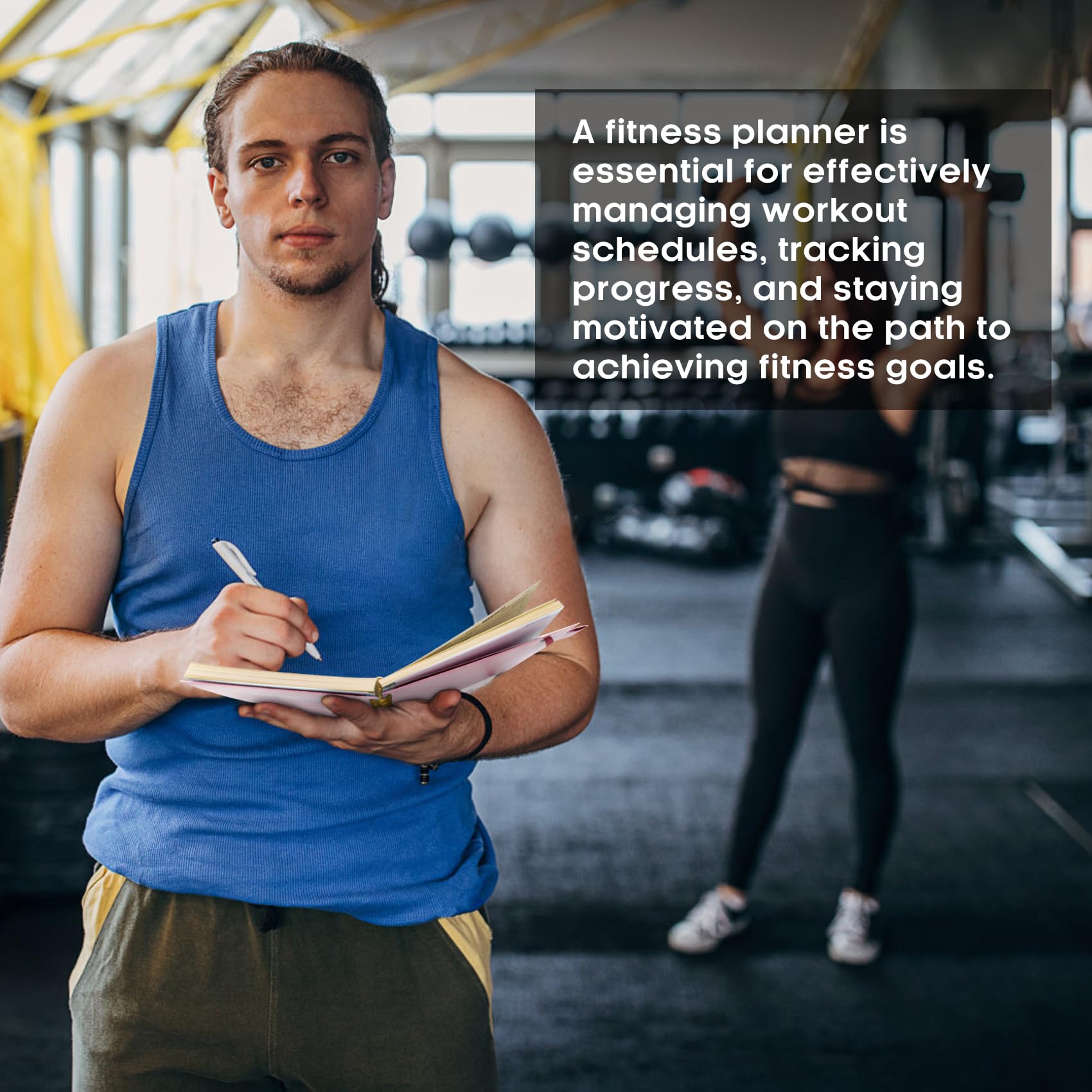 Fitness Workout Journal for Women & Men, A5(5.5" x 8.2") Workout Log Book Planner for Tracking, Progress, and Achieving Your Wellness Goals-Pink - Image 7