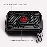 Winmau Armor G2 Darts Wallet Black Case Holds Two Fully Assembled Darts view 2