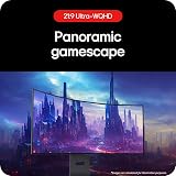LG 34GS95QE UltraGear Curved OLED 34" 1440p 240Hz 0.03ms G-Sync FreeSync Monitor view 3