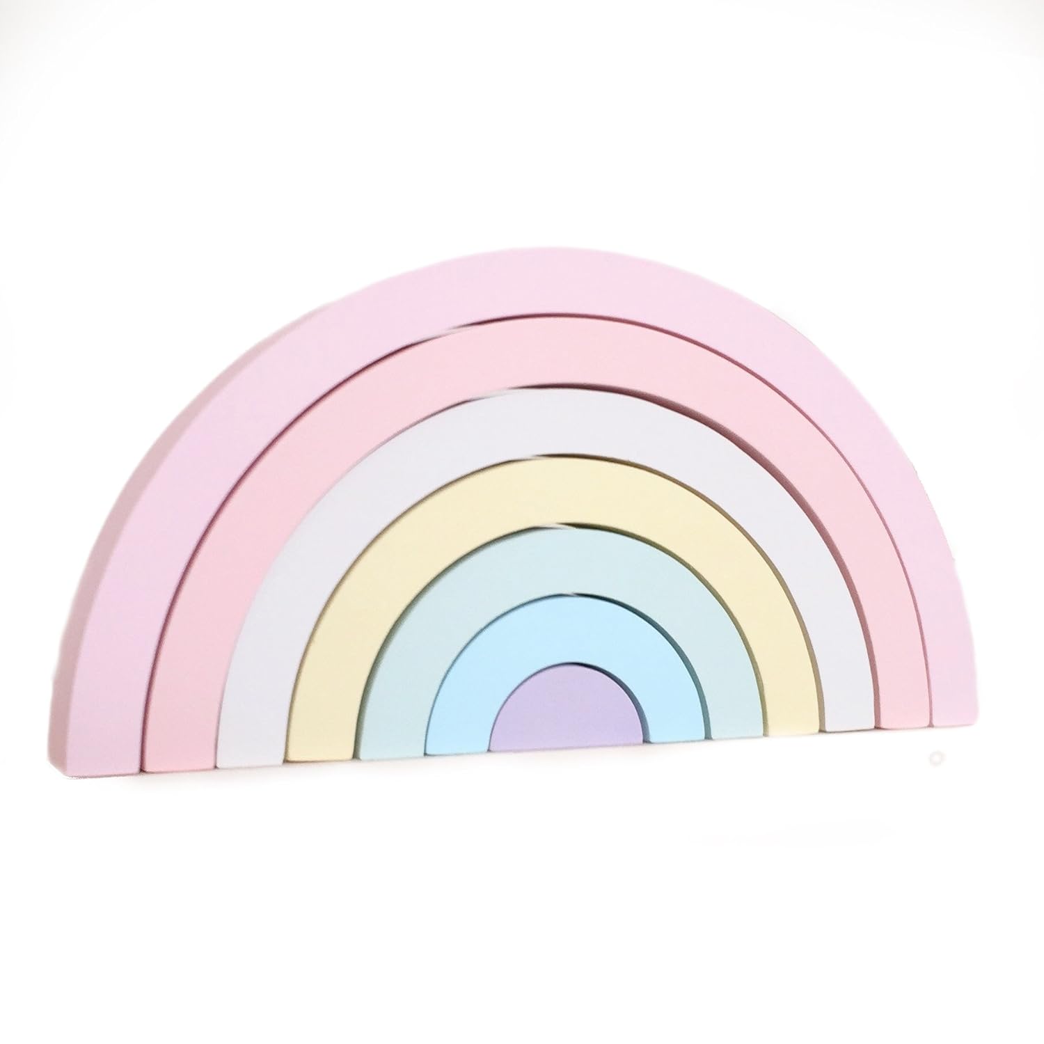 pastel rainbow stacker