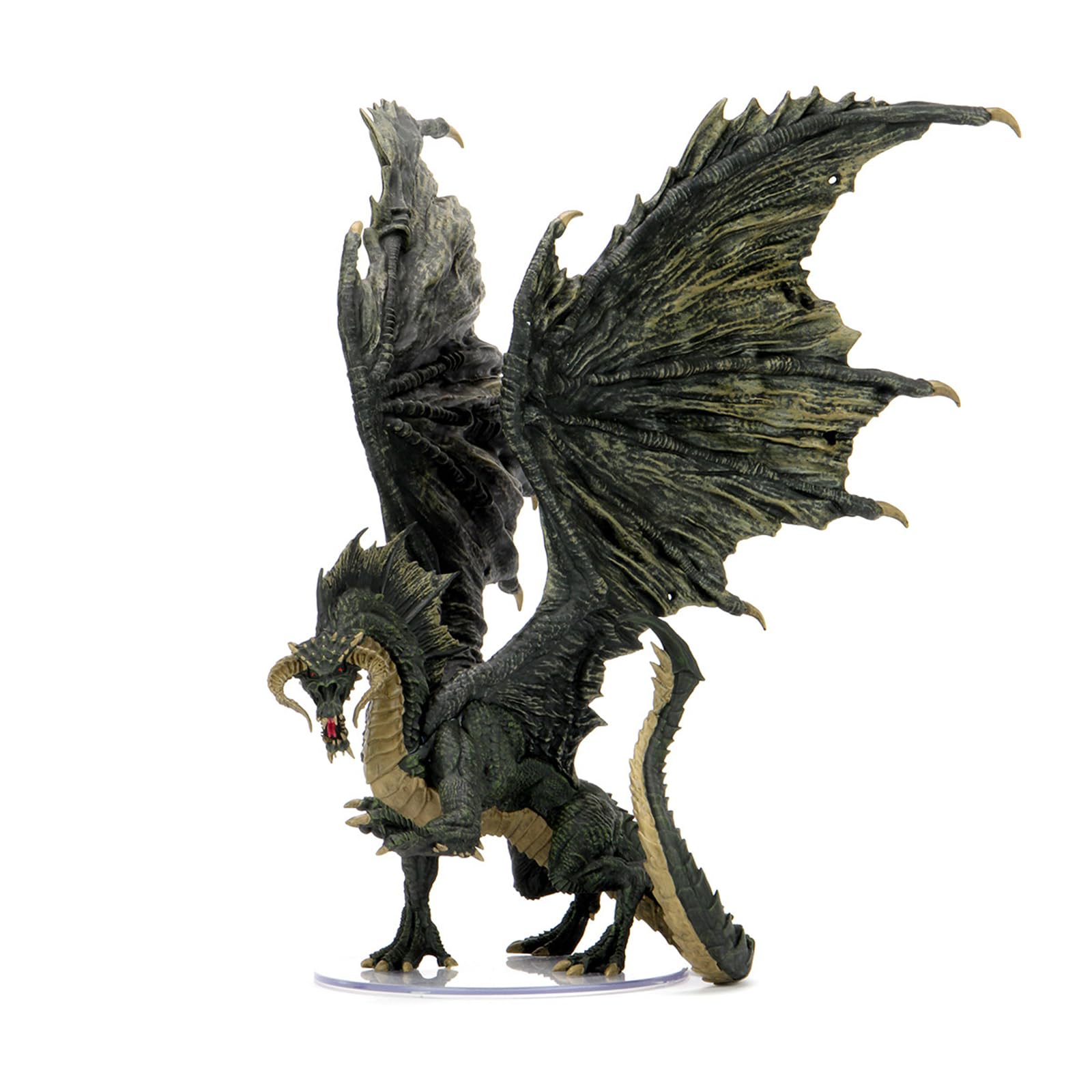 WizKids Dungeons and Dragons Icons of the Realms, Adult Black Dragon, DnD Miniatures