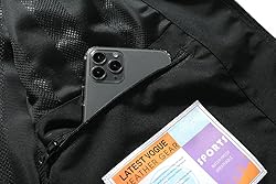 MOERDENG Women's Waterproof Rain Jacket Lightweight