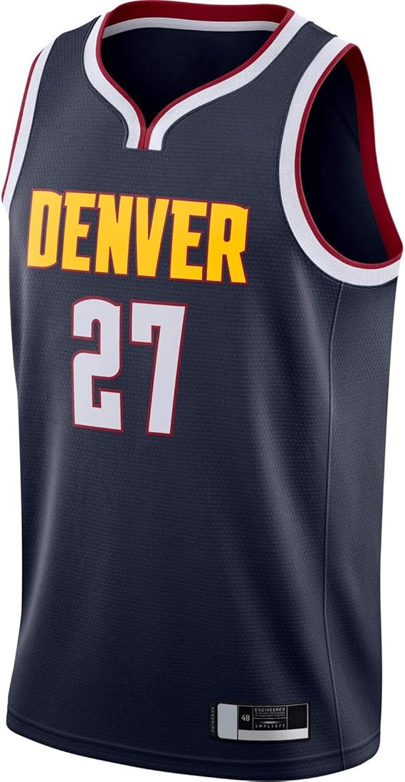 Men's Basketball Jersey Navy Sweatshirt 27 Clothing 2020/21 Swingman