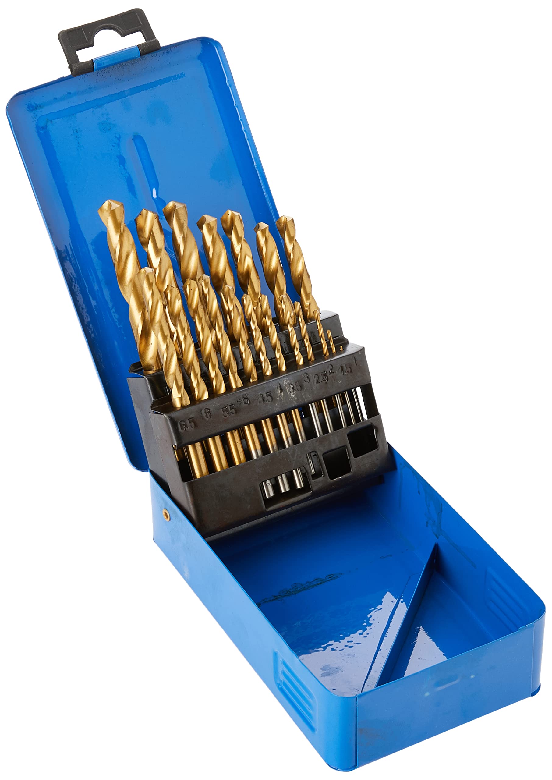 Silverline DS49 Titanium-Coated HSS Drill Bit Set 19pce 19pce