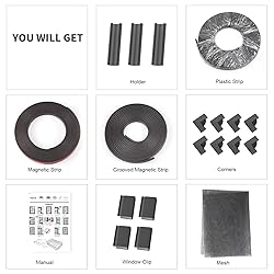 Yuzzy Adjustable Magnetic Window Screen DIY