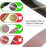 TPmax 100mm x 915mm Sanding Belt 12pcs 80/120/150 Grit Aluminum Oxide view 3