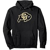 Colorado Buffaloes Icon Black Officially Licensed Pullover Hoodie Small