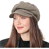 Womens Newsboy Caps Cabbie Gatsby Hat Visor Beret Hat Fashion Ladies Pageboy Caps for Womens Hat