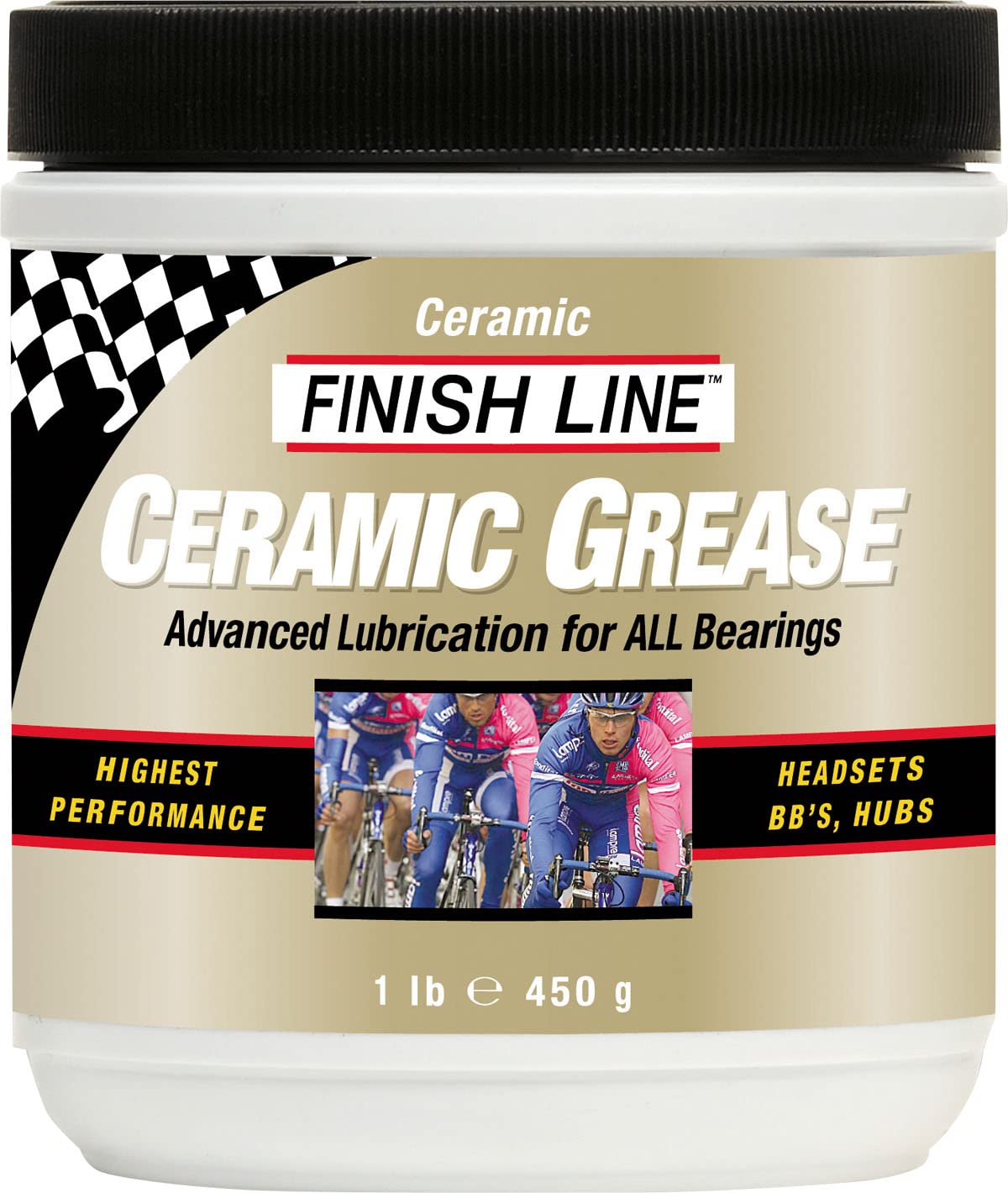 Finish Line Ceramic Grease 1lb Tub (450 Grams)